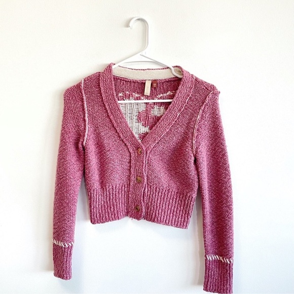 Pilcro Anthropologie Icon Cardigan Sz Xs - Picture 4 of 4